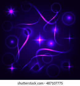 Abstract Multicolor Brilliant Background, Vector illustration, Design-Colorful, Sparkle, Stars