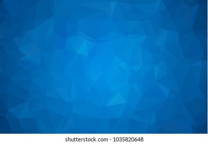 Abstract multicolor dark blue geometric rumpled triangular low poly style gradient illustration graphic background. Vector polygonal design for your business.