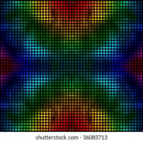 Abstract Multicolor Dots Background