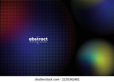 Abstract multi-color dots background, wallpaper backdrop, banner website template. Vector illustration.
