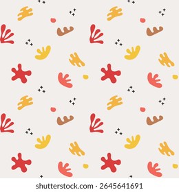 Abstrait éléments multicolores, formes liquides. Taches colorées, forme libre, formes organiques. Design mignon pour la couverture, la bannière, l'emballage, les vêtements
