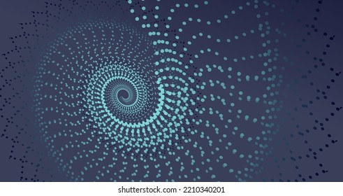 Abstract multicolor fractal elements on gradient background. Vector abstract Illustration for web, posters, banners, presentation.