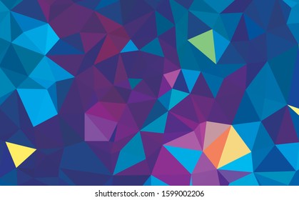 Abstract multicolor full Color rainbow background. Vector polygonal design illustrator
