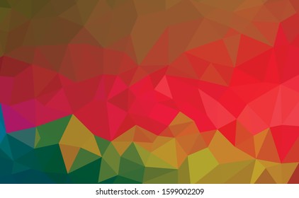 Abstract multicolor full Color rainbow background. Vector polygonal design illustrator