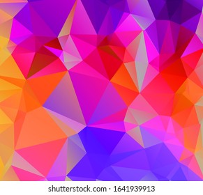 Abstract multicolor full Color rainbow background. Vector polygonal design illustrator