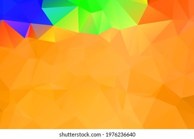 Abstract multicolor full Color rainbow background. Vector polygonal design illustrator