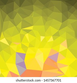 Abstract multicolor golden yellow background. Vector polygonal design illustrator
