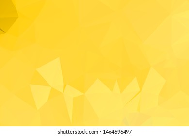 Abstract multicolor golden yellow background. Vector polygonal design 