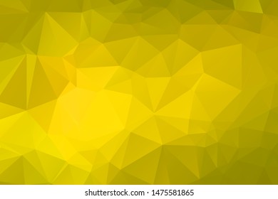 Abstract multicolor golden yellow background. Vector polygonal design illustrator
