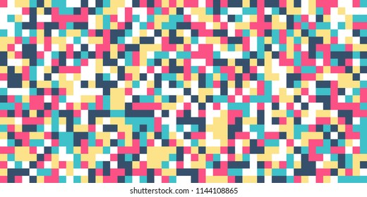 Abstract Multicolor Halftone Background.