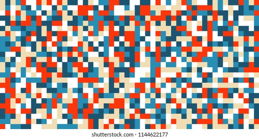 Abstract Multicolor Halftone Background.
