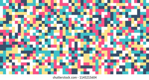 Abstract Multicolor Halftone Background.