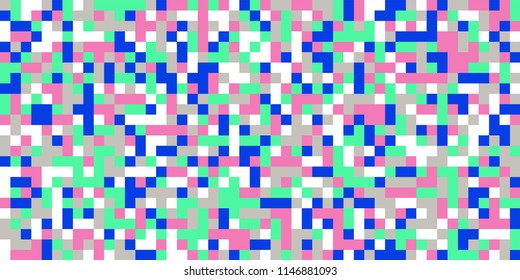 Abstract Multicolor Halftone Background.