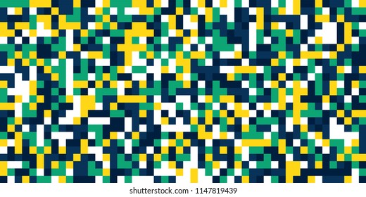 Abstract Multicolor Halftone Background.