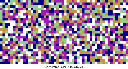 Abstract Multicolor Halftone Background.