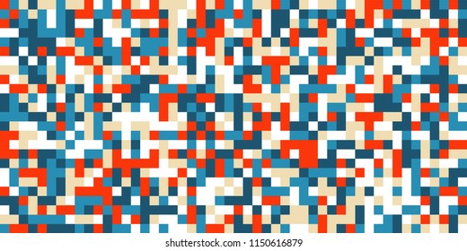 Abstract Multicolor Halftone Background.