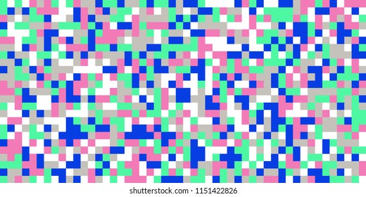 Abstract Multicolor Halftone Background.