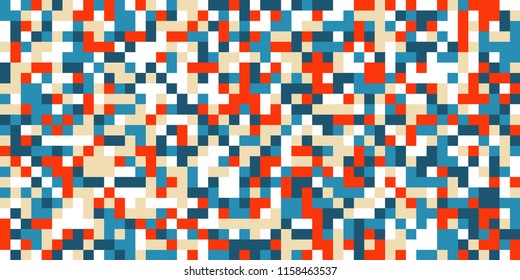 Abstract Multicolor Halftone Background.