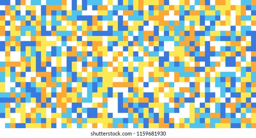 Abstract Multicolor Halftone Background.