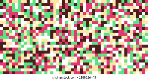 Abstract Multicolor Halftone Background.