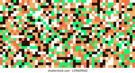 Abstract Multicolor Halftone Background.