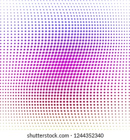 Abstract multicolor halftone geometric pattern. Design template vector illustration.Modern polka dots background for web sites, banners, corporate identity, cover design,business cards