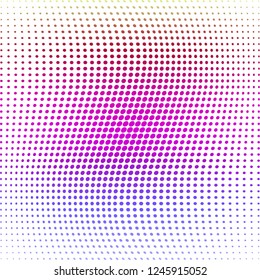 Abstract multicolor halftone geometric pattern. Design template vector illustration.Modern polka dots background for web sites, banners, corporate identity, cover design,business cards