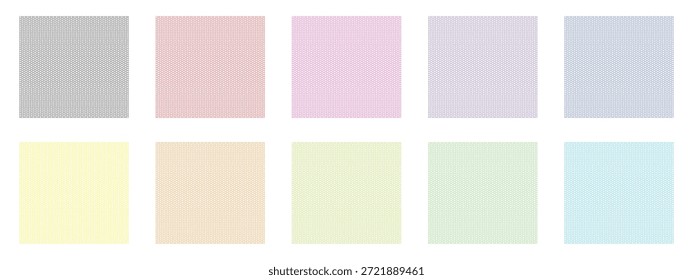 Abstract Multi-Color Hexagon Grid Seamless Texture Collection for Web and Print (Coleção de textura contínua de grade de hexágono multicores abstrata para Web e impressão).