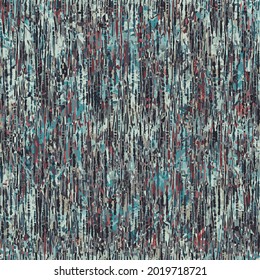 Resumen ictus irregular multicolor texturado fondo afligido. Patrón de textura de rayas geométricas.