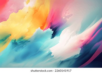 Resumen fondo de estilo de efecto líquido multicolor 