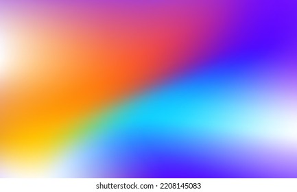 gradient multicolor banner 