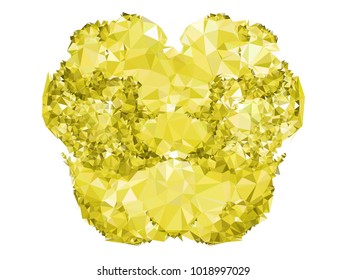 Abstract multicolor mosaic backdrop. Geometric low polygonal background. Design element for book covers, presentations layouts, title backgrounds. Vector clip art.