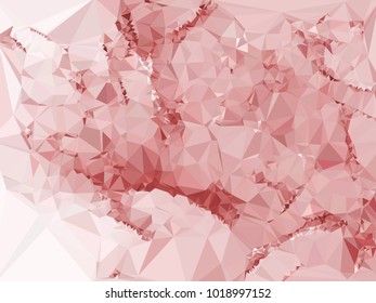Abstract multicolor mosaic backdrop. Geometric low polygonal background. Design element for book covers, presentations layouts, title backgrounds. Vector clip art.
