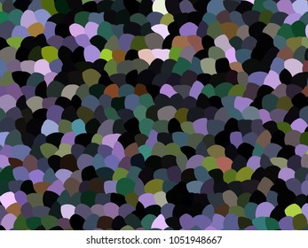 Abstract multicolor mosaic backdrop. Geometric low polygonal background. Design element for book covers, presentations layouts, title backgrounds. Vector clip art.
