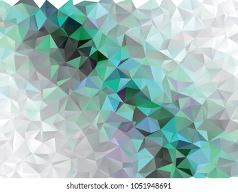 Abstract multicolor mosaic backdrop. Geometric low polygonal background. Design element for book covers, presentations layouts, title backgrounds. Vector clip art.