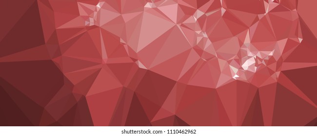 Abstract multicolor mosaic backdrop. Geometric low polygonal background. Vector clip art.