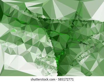 Abstract multicolor mosaic backdrop. Geometric low polygonal background. Design template. Vector clip art.