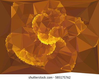 Abstract multicolor mosaic backdrop. Geometric low polygonal background. Design template. Vector clip art.