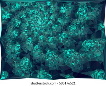 Abstract multicolor mosaic backdrop. Geometric low polygonal background. Design template. Vector clip art.