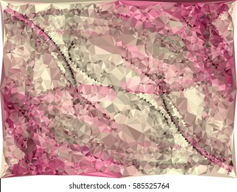 Abstract multicolor mosaic backdrop. Geometric low polygonal background. Design element for posters, business cards, presentations layouts, showcases. Vector clip art.