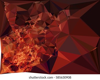 Abstract multicolor mosaic backdrop. Geometric low polygonal background. Design element for posters, business cards, presentations layouts, showcases. Vector clip art.