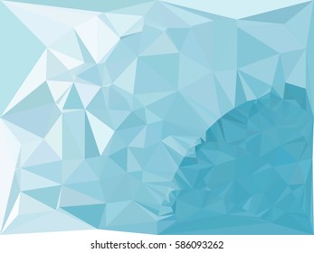 Abstract multicolor mosaic backdrop. Geometric low polygonal background. Design element for posters, business cards, presentations layouts, showcases. Vector clip art.
