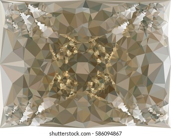Abstract multicolor mosaic backdrop. Geometric low polygonal background. Design element for posters, business cards, presentations layouts, showcases. Vector clip art.