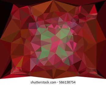 Abstract multicolor mosaic backdrop. Geometric low polygonal background. Design element for posters, business cards, presentations layouts, showcases. Vector clip art.