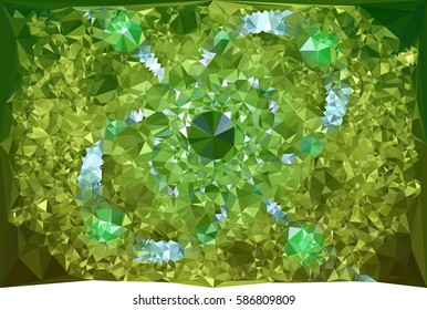 Abstract multicolor mosaic backdrop. Geometric low polygonal background. Design element for posters, business cards, presentations layouts, showcases. Vector clip art.