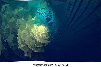 Abstract multicolor mosaic backdrop. Geometric low polygonal background. Design element for posters, business cards, presentations layouts, showcases. Vector clip art.