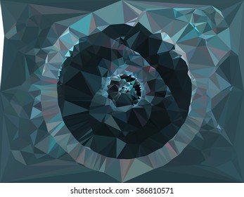 Abstract multicolor mosaic backdrop. Geometric low polygonal background. Design element for posters, business cards, presentations layouts, showcases. Vector clip art.