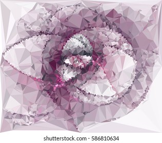 Abstract multicolor mosaic backdrop. Geometric low polygonal background. Design element for posters, business cards, presentations layouts, showcases. Vector clip art.
