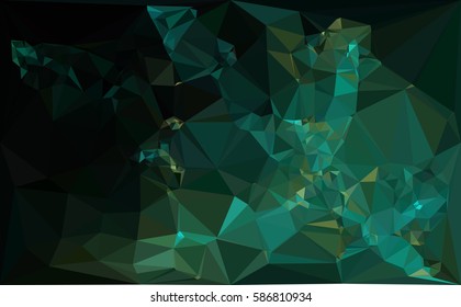 Abstract multicolor mosaic backdrop. Geometric low polygonal background. Design element for posters, business cards, presentations layouts, showcases. Vector clip art.
