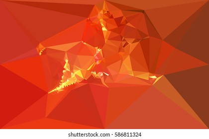 Abstract multicolor mosaic backdrop. Geometric low polygonal background. Design element for posters, business cards, presentations layouts, showcases. Vector clip art.